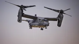 Japonya'nın güneyinde düşen Osprey tipi uçak için arama faaliyetleri sona erdi