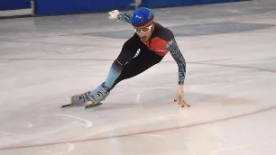 Milli buz patenci Metehan Atan Avrupa Şampiyonası'nda yarı finale yükseldi